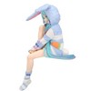 Clever Idiots Inc. Hatsune Miku - Noodle Stopper (Rabbit Ear Hood Pajama Blue Color ver.) Figure - 2 of 4