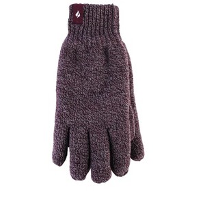 Heat Holders® Men's Flat Knit Gloves | Insulated Cold Gear Gloves | Advanced Thermal Yarn | Warm, Soft + Comfortable | Plush Lining | Winter Accessories | Men + Women’s Gift - 1 of 3