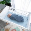 Swaddle Blankets for Baby Girl & Boy 3 Pack Sleep Sack Velcro by Comfy Cubs - 2 of 4
