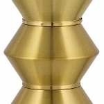 white, translucent, metallic brass