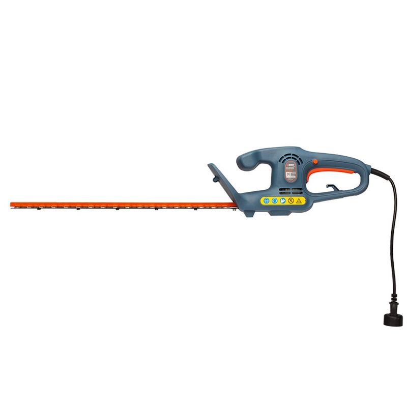 SENIX HTE3.8-L 21" 120V 3.8 Amp Corded Electric Hedge Trimmer with Dual Action Blades, 3/4-Inch Cutting Capacity, and Blade Cover, Blue, 5 of 7