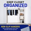 Lifemaster Prestige Steel Metal Non-Slip Pants Hangers with Rubber Coating - 3 of 4