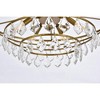 Elegant Lighting Ella 28 inch pendant in brass - 4 of 4