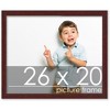 PosterPalooza | 26x20 Wood Frame with UV Acrylic, 6 Finishes: Black, White, Bronze, Silver, Wood, Mahogany - 2 of 4