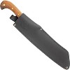 Condor Mini Duku Machete Knife – 10.5" Stainless Blade, 18.5oz, Handcrafted Leather Sheath, Camping Ready - 2 of 4