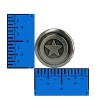 Adult Captain America Shield Pewter Lapel Pin - 2 of 2