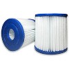 Nispira Pool Filter Replacement for Bestway Flowclear Type I Cartridge Pool Filter(110-120V) 58093E-CASE 330 Gal. | Pack of 8 - 2 of 4