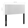 Modway Taylor King and California King Upholstered Linen Fabric Headboard - 3 of 4