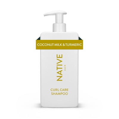 Native Coconut Milk & Turmeric Curl Care Shampoo Sulfate, Paraben, and Silicone Free - 16.5 fl oz