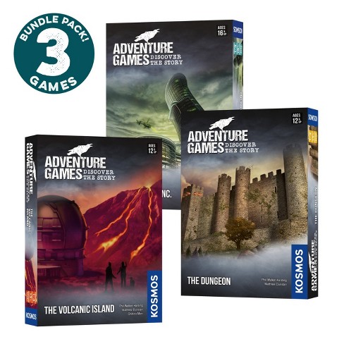 Thames & Kosmos Adventure Games 3-pack Bundle: The Dungeon