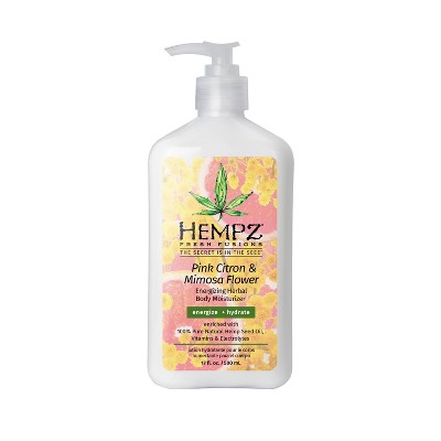 Hempz Fresh Fusions Pink Citron/Mimosa Flower Moisturizer - 17oz