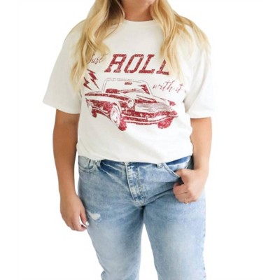 Women's Roll With It Tee - Baevely by Wellmade