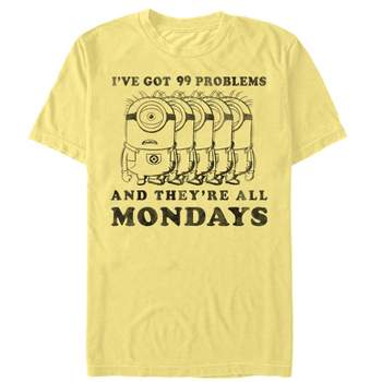 Men's Despicable Me Minion Monday Problems T-Shirt