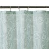 LunaLulinlk Green Arches Fabric Shower Curtain, 72" x 72" - 4 of 4
