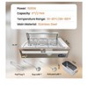 Coucheta Commercial Buffet Food Warmer - Stainless Steel Electric Steam Table with Tempered Glass Shield for Catering Service - 2 of 4