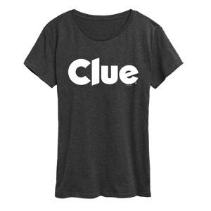 Women's - Clue - Clue Logo Short Sleeve Graphic T-Shirt - 1 of 4