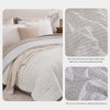 BAGOKIE 7 Pieces Bed in a Bag with Revesible Comforter, Sheets, Pillowcases & Shams, - 3 of 4