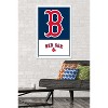 Trends International MLB Boston Red Sox - Logo 22 Framed Wall Poster Prints - 2 of 4