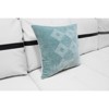 DOMETOUR 17.5" Multicolor Square Flannelette Pillow Decorative Pillow - 3 of 4