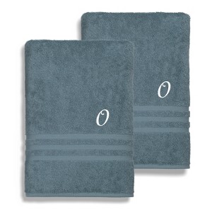 Linum Home Textiles 100% Turkish Cotton 2PC Denzi Bath Towel Set - 1 of 1