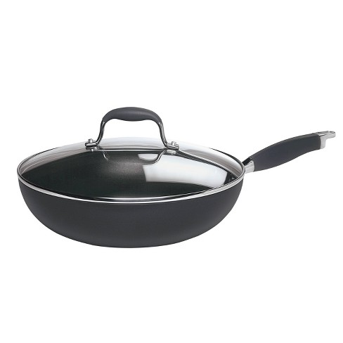 Anolon Advanced 12" Hard Anodized Nonstick Ultimate Pan with Lid Gray - image 1 of 4