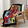 Boersma French Bulldog Flannel Throw Blanket – 50" x 60" Ultra-Soft Lightweight Plush Blanket, Cute Dog Print Sofa，Frenchie Gifts for Dog Lovers - 4 of 4