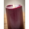 Sullivans Candle Impressions 6" Wave Top Smooth LED Pillar Candle - 2 of 3