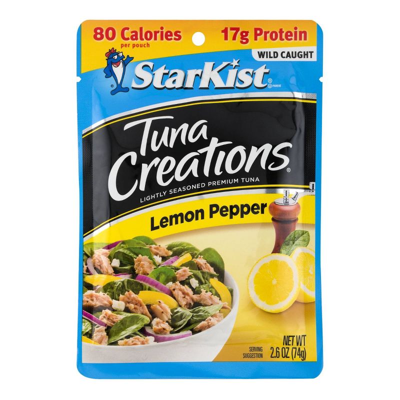 StarKist Tuna Creations Lemon Pepper Pouch - 2.6oz, 1 of 3