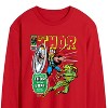 Men's - Marvel - Thor Retro Comic Book Cover Long Sleeve Graphic T-Shirt - 2 of 3