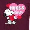 Men's - Peanuts - Snoopy Hugs And Kisses Short Sleeve Graphic T-Shirt - 2 of 4