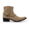 Ferro Aldo Mens Reyes MFA606332 High Top Snipe Toe Western Boots with Decroative Chain - 2 of 4