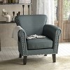 Christopher Knight Home Brice Contemporary Fabric Club Chair with Nailhead Trim - 2 of 4