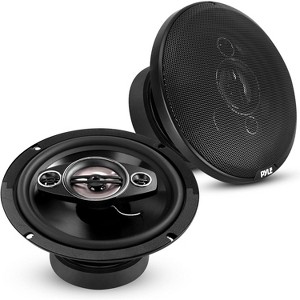 8'' Quadriaxial Speakers for Home Audio with Rich Sound, Easy Installation, Compatible with All Systems - 1 of 4