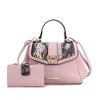 MKF Collection Geny Faux-Snake Embossed Women’s Shoulder bag with matching Wallet by Mia K - 2 of 4