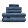 6 Piece Bath Towels Set, 100% Super Plush Premium Cotton - Becky Cameron - 3 of 4