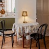 Onewish Two Pack Protable Table Lamp with Swappable shade Gold + Brown - 4 of 4