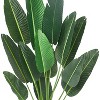 Artificial Tree Artificial Plant with Trunks Fake Tree - Faux Plants Fake Banana Tree Plant with Pot Artificial Trees for Home Decor Indoor Outdoor - 3 of 4
