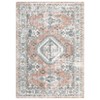 Washable Low-Pile Area Rug – Stain-resistant vintage medallion design, non-slip. Ideal for nurseries, living rooms, offices - 4 of 4