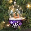 Italian Ornaments 7.0 Inch Nativity In Globe Ornament Italian Holy Family Tree Ornaments - 2 of 3