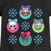 Girls' - Lol Surprise! - Snowflake Wreath Fitted Short Sleeve Graphic T-Shirt - 2 of 4