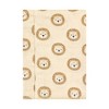 Hudson Baby Cotton Flannel Burp Cloths, Brave Lion 4-Pack, One Size - 3 of 4
