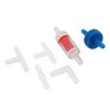 Unique Bargains Fish Tank Aquarium Plastic Tee Straight L Shape Air Tube Pump Valves Joint 6 Pcs - 2 of 3