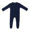 Kyte Baby Zippered Footie in Navy - 2 of 4
