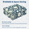 Area Rug Floral Washable Rug Vintage Non-Slip Carpet Indoor Floor Stain Resistant Carpets for Bedroom - 4 of 4