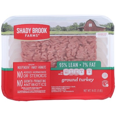 Shady Brook Farms 93/7 Ground Turkey - 1lb