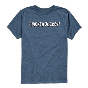 Boys' - Instant Message - Chicken Jockey Gamer Short Sleeve Graphic T-Shirt - 1 of 4