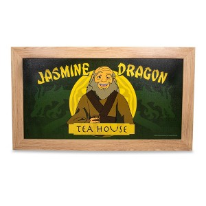 Silver Buffalo Avatar: The Last Airbender Jasmine Dragon Tea House Hanging Sign Framed Wall Art - 1 of 4