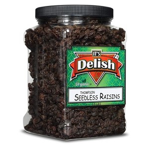 Thompson Seedless Raisins 2.5 LBS Jumbo Container Jar - 1 of 4
