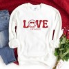S.W.Smiley Love Smile -  Women's Graphic Sweatshirt - 3 of 4
