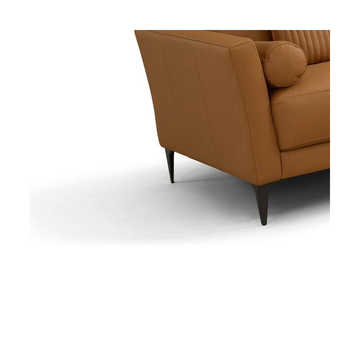 68" Tussio Sofa Saddle Tan Leather - Acme Furniture - thumbnail 7